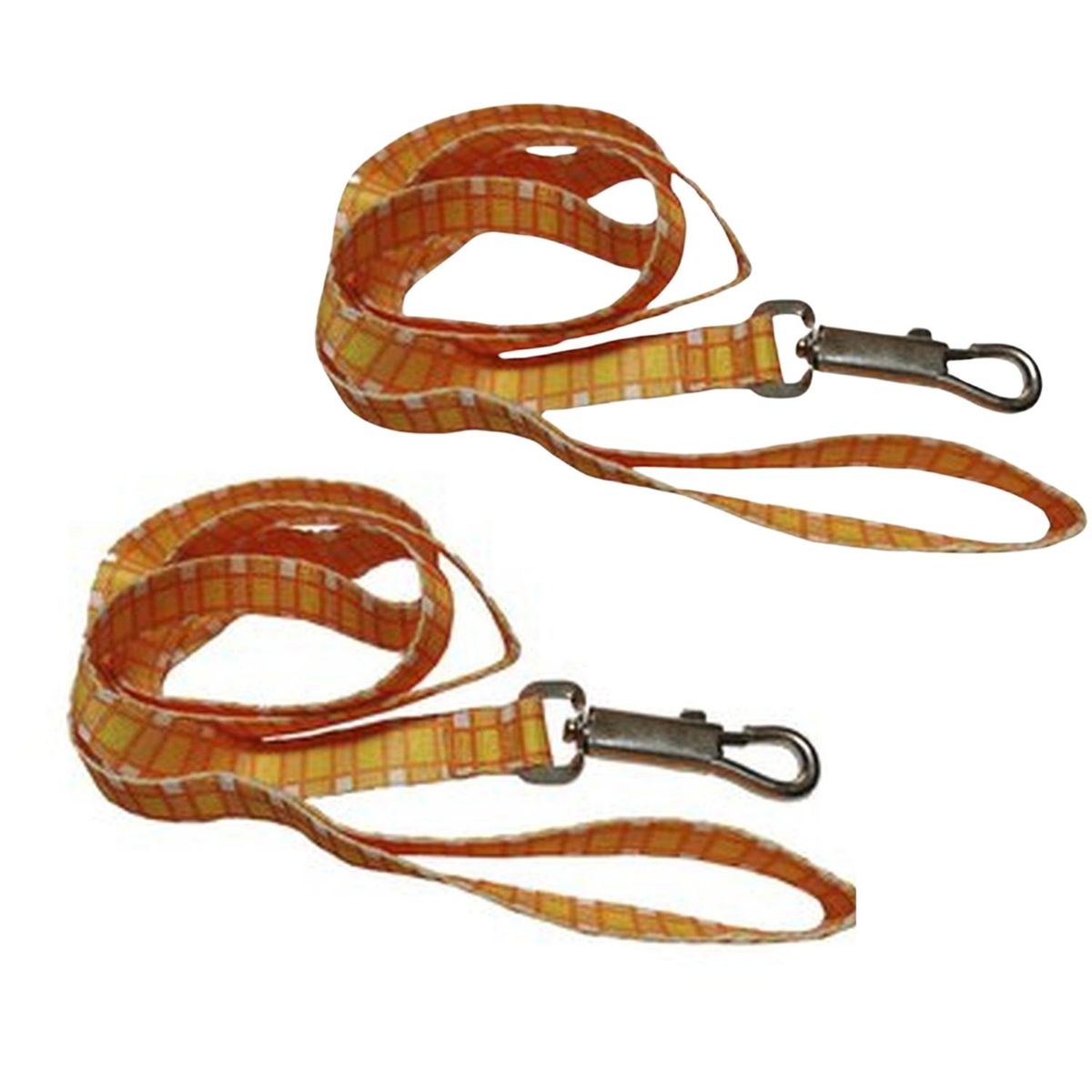 GENERICO - Packx2 Correa para perro con estampado - Marron - S