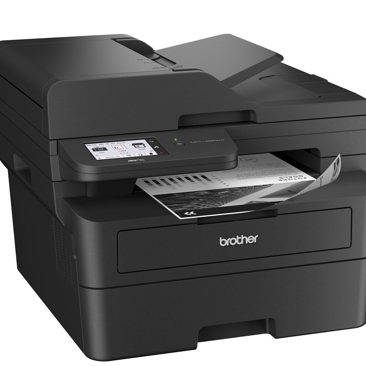 BROTHER - Impresora Brother MFC-L2880DW multifuncional laser Duplex WIFI BN ADF