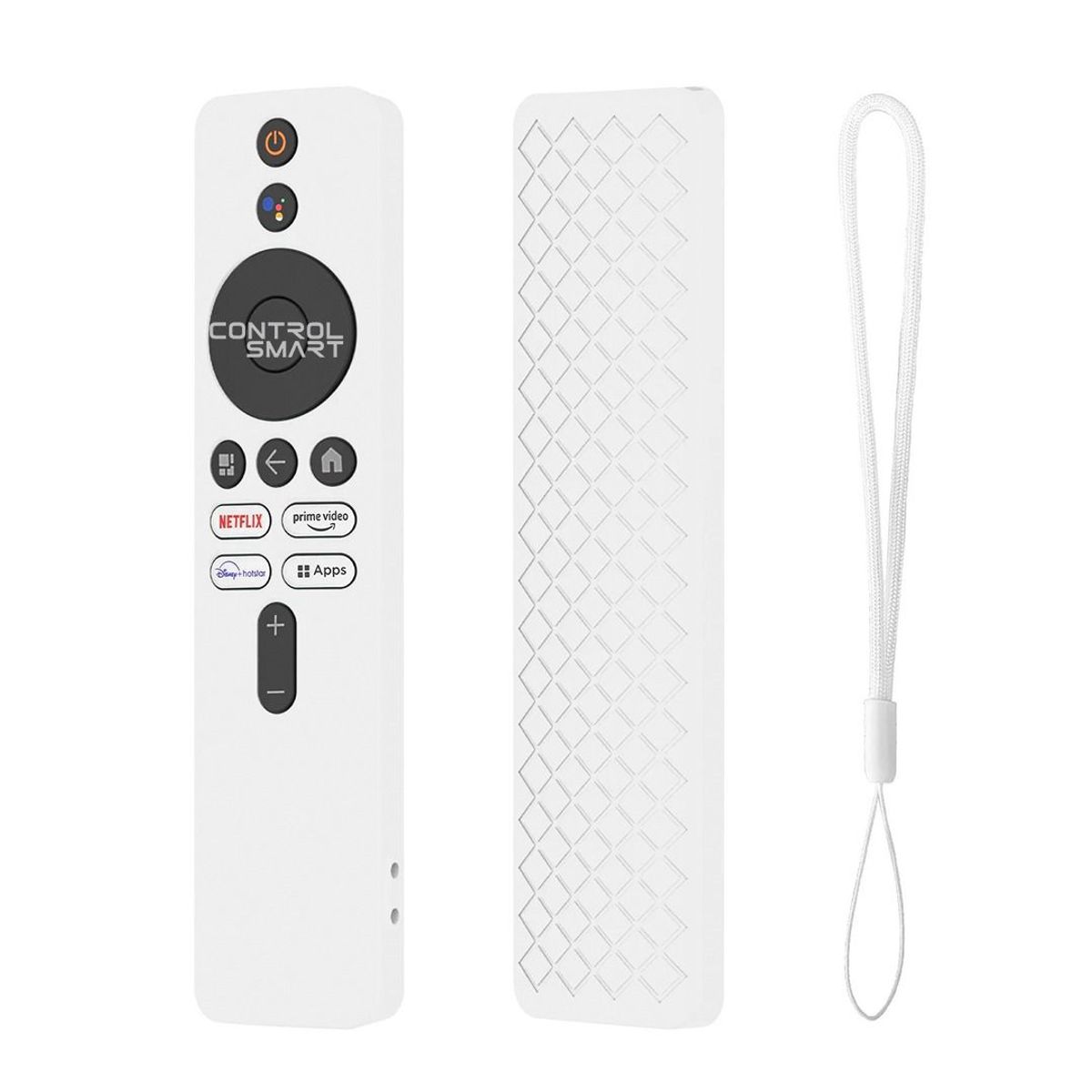 CASE - Funda De Silicona Para Xiaomi Mi Tv Stick 4k  2da Generación – BLANCO