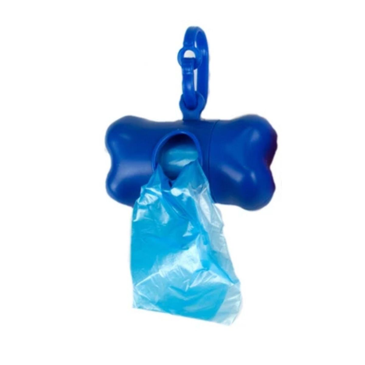 GENERICO - Packx2 Dispensador de bolsas para desechos - Azul - 1