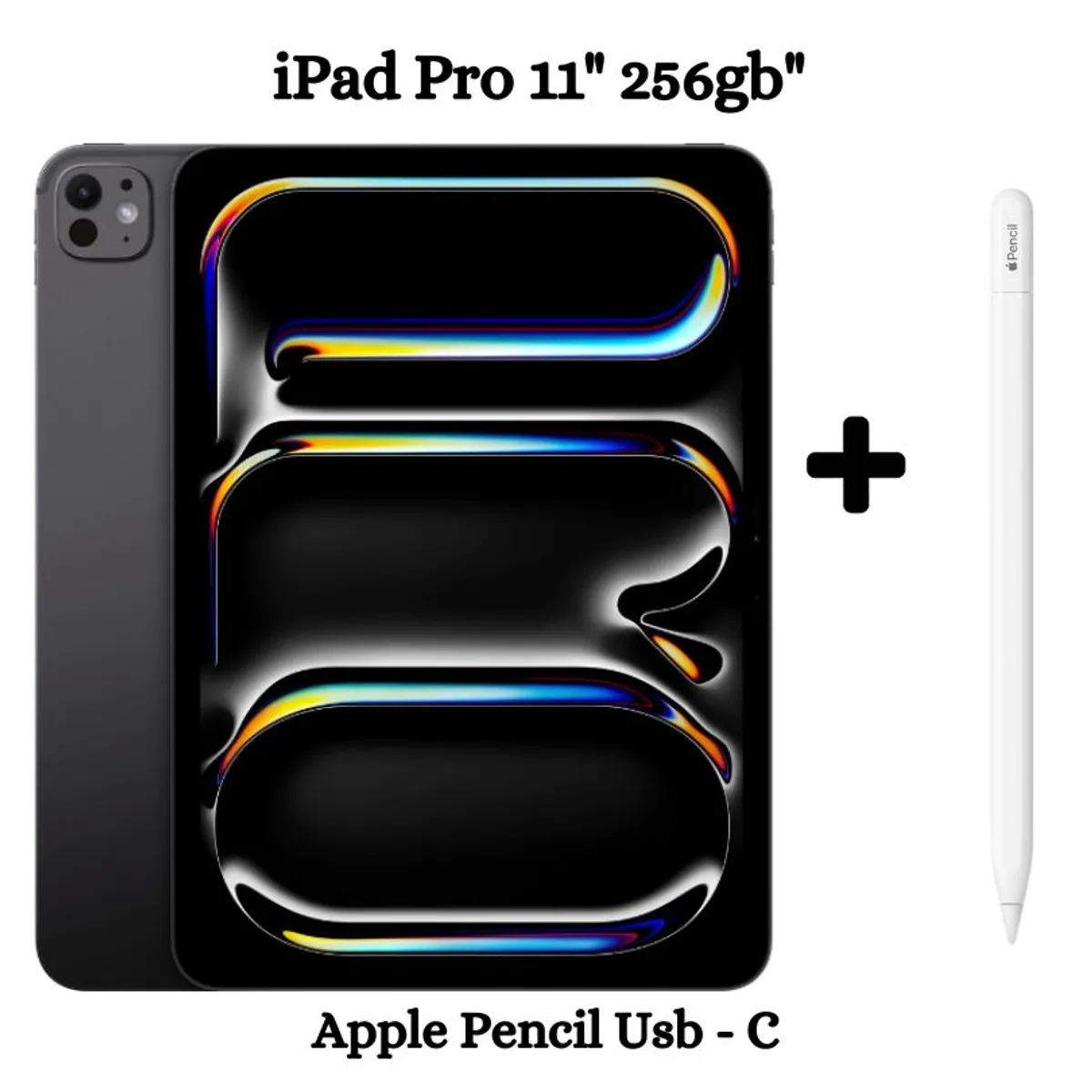 APPLE - Ipad Pro 11 Chip M4 256Gb - Space Black + Apple Pencil Tipo - C