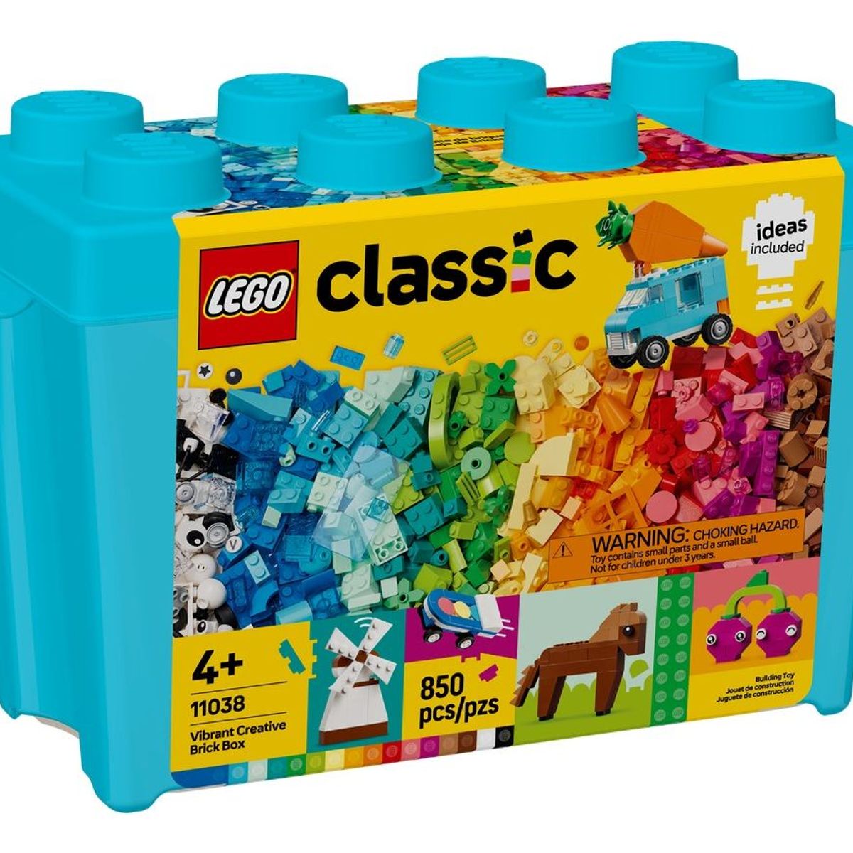 LEGO - LEGO 11038 Caja de Ladrillos Creativos Vibrantes