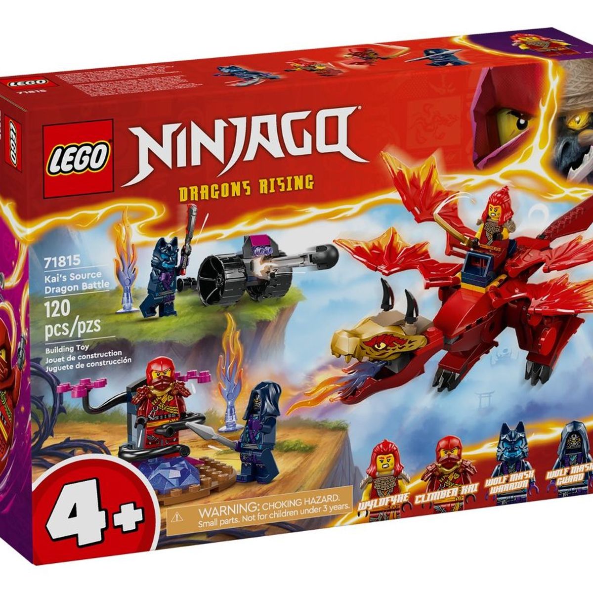 LEGO - LEGO 71815 Batalla del Dragón Fuente de Kai