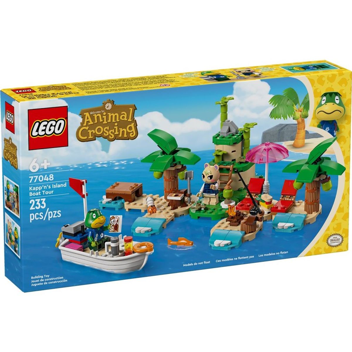 LEGO - LEGO 77048 Animal Crossing Paseo en barca con el Capitán