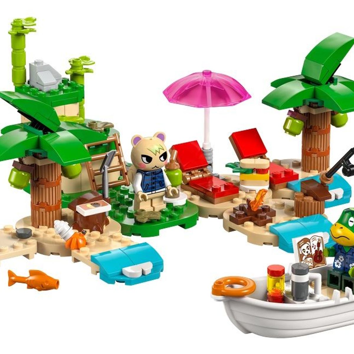 LEGO - LEGO 77048 Animal Crossing Paseo en barca con el Capitán