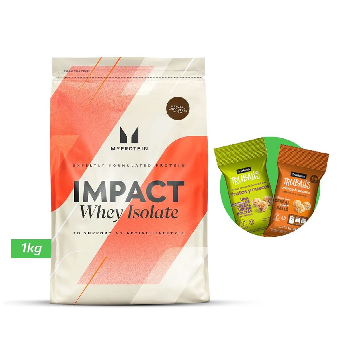 MYPROTEIN - IMPACT WHEY ISOLATE 1 KG CHOCOLATE MYPROTEIN + REGALO