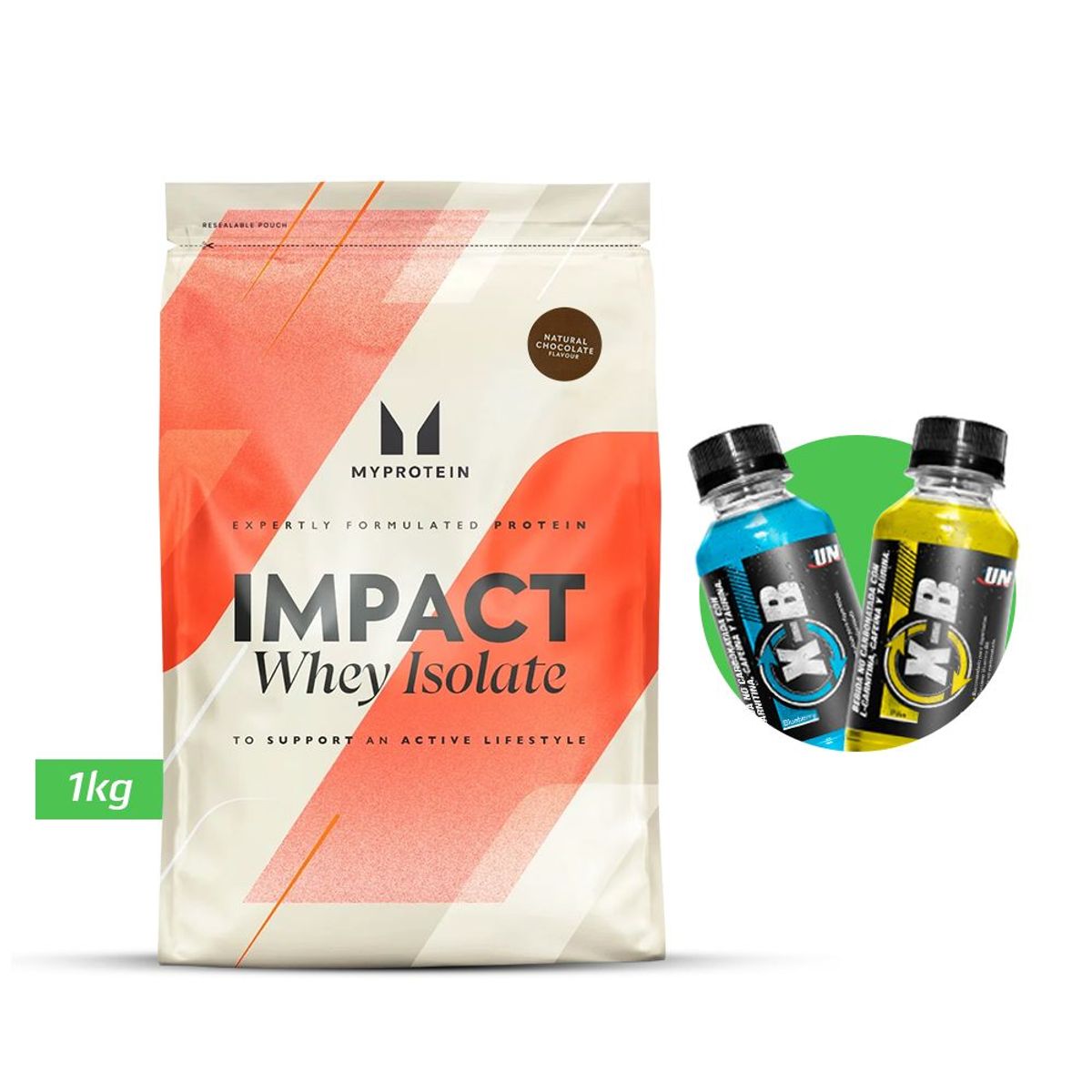 MYPROTEIN - IMPACT WHEY ISOLATE 1 KG CHOCOLATE MYPROTEIN + REGALO