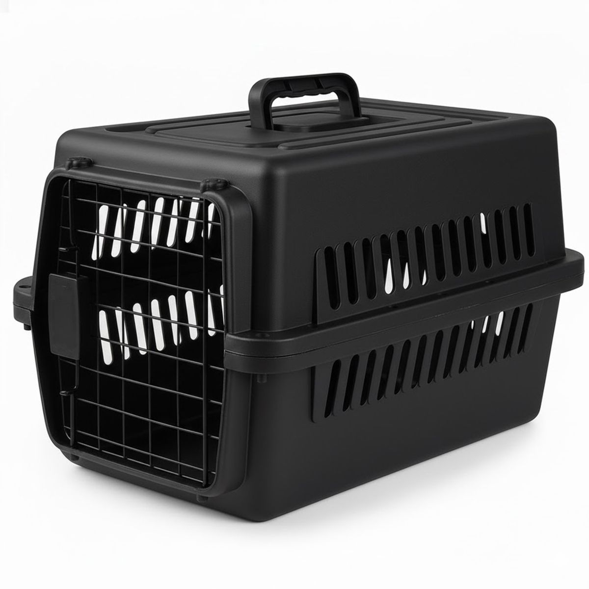 AMICATS - Transportador para Gatos y Perros - Kennel L50 NEGRO