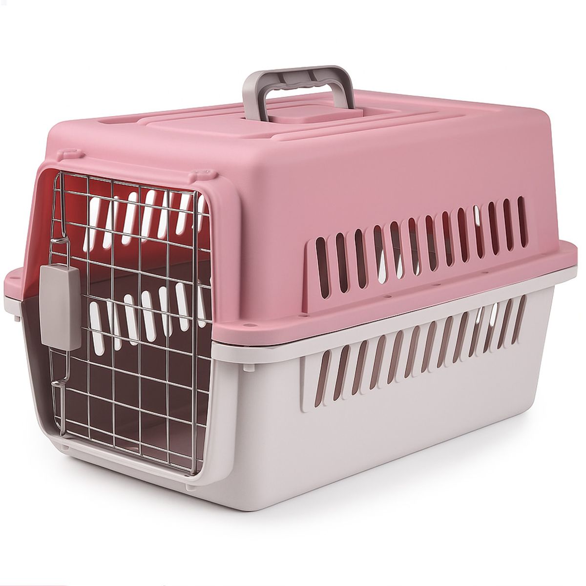 AMICATS - Transportador para Gatos y Perros - Kennel L50 Rosa