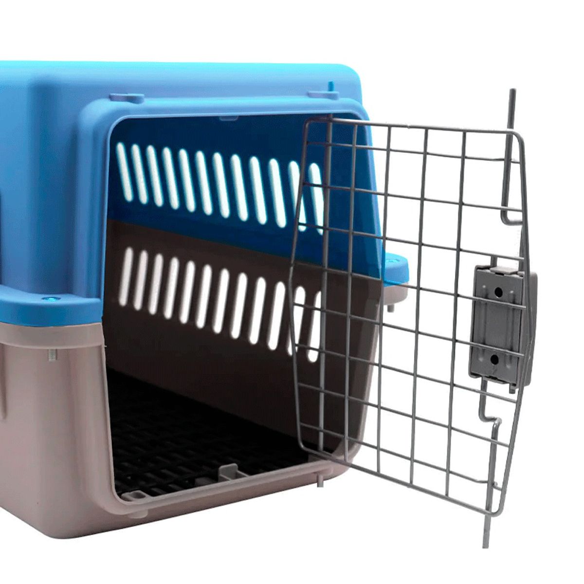 AMICATS - Transportador para Gatos y Perros - Kennel L50 Celeste