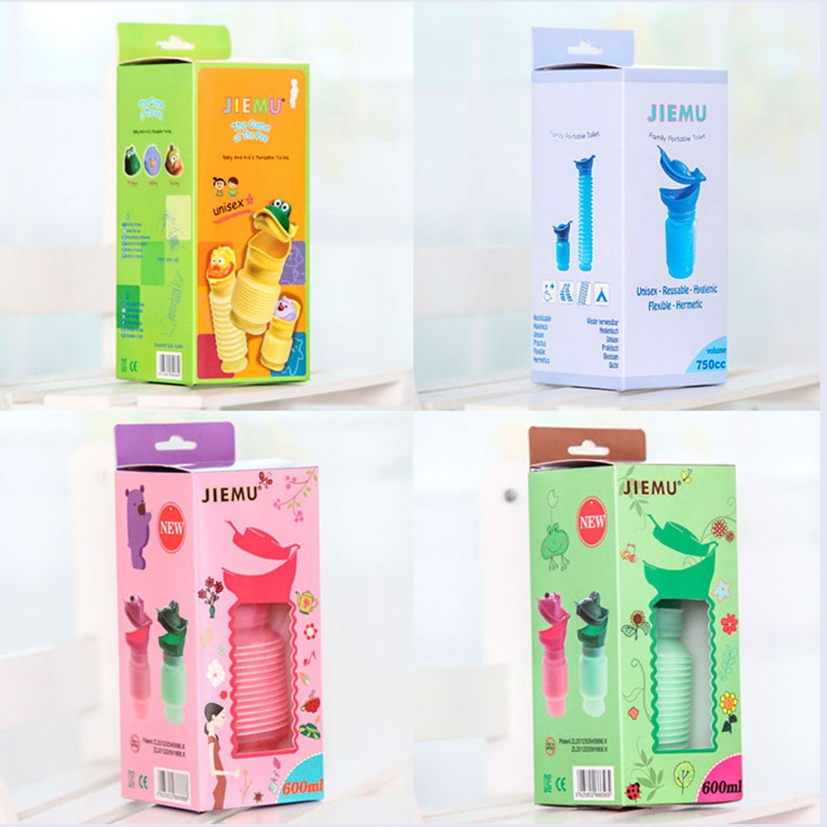 GENERICO - Portable Urinario mareos Hombres Mujeres Niños viajero