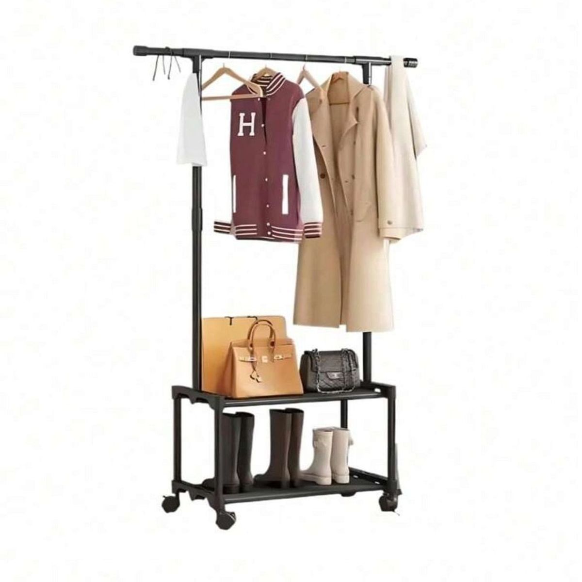 OTTOWARE - Perchero con Zapatera de 1 Nivel