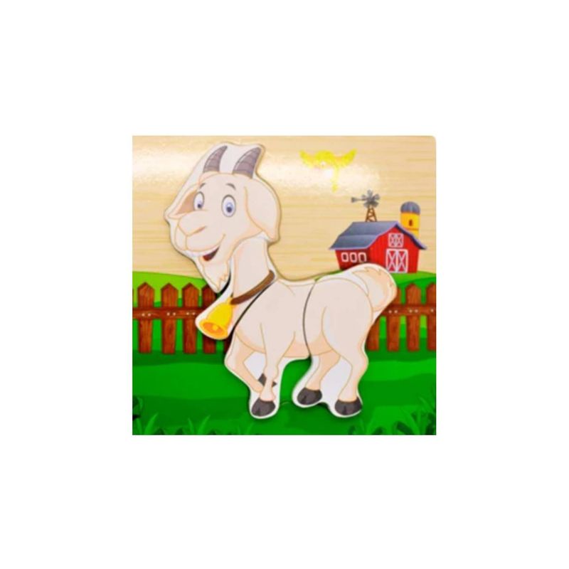 GENERICO - Rompecabezas con Alto Relieve Modelo Chico Imantado