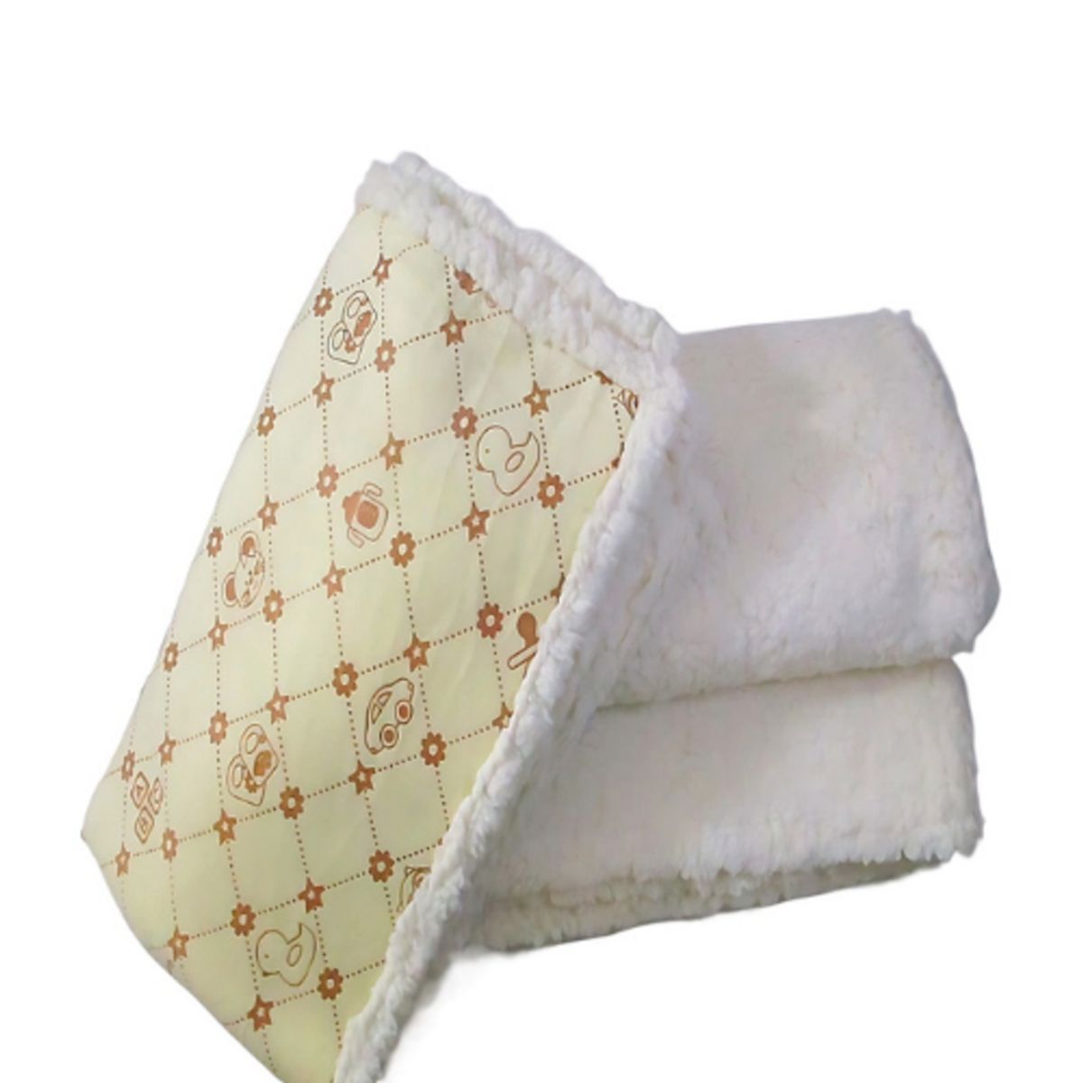 IDEAS PERFECTAS - Frazada Ideas Perfectas Amarillo Claro Toys Cordero