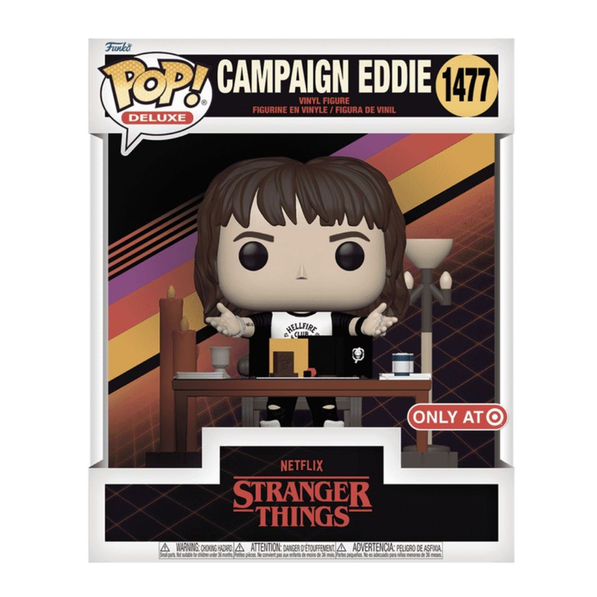 FUNKO - Campaign Eddie Funko Pop 1477 Stranger Things Exclusivo