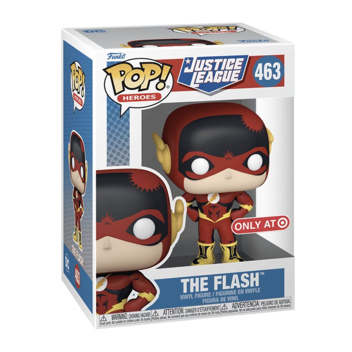 FUNKO - Flash Funko Pop 463 Justice League Exclusivo Original