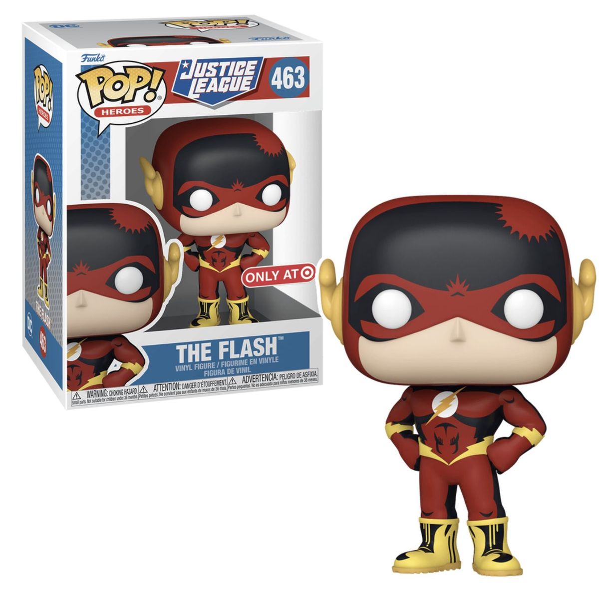 FUNKO - Flash Funko Pop 463 Justice League Exclusivo Original