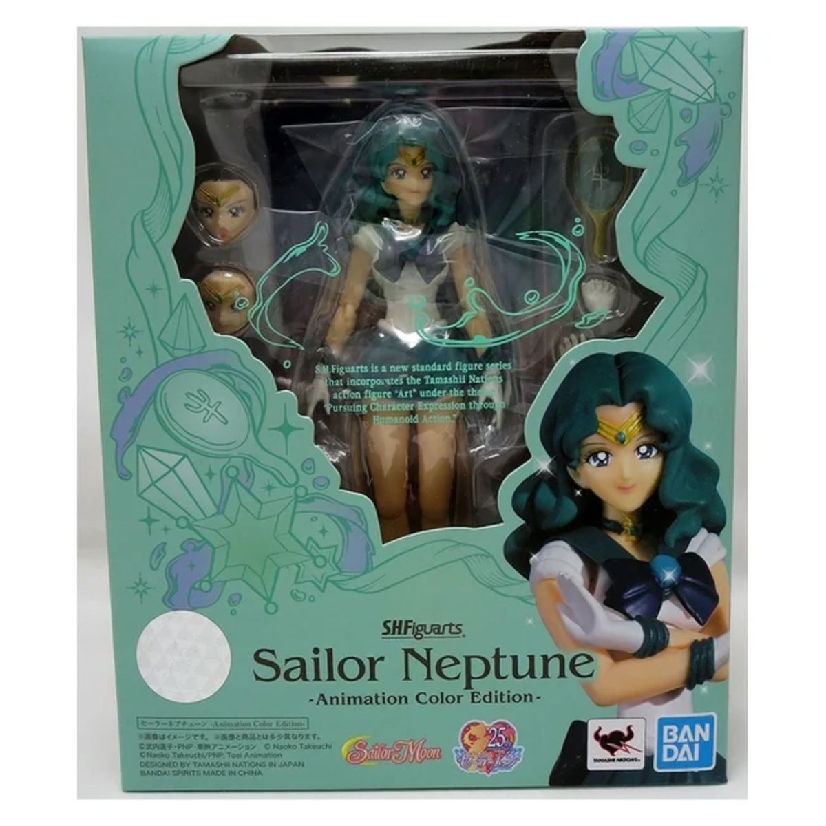 BANDAI - Sailor Moon SH Figuarts Sailor Neptune Animation Color