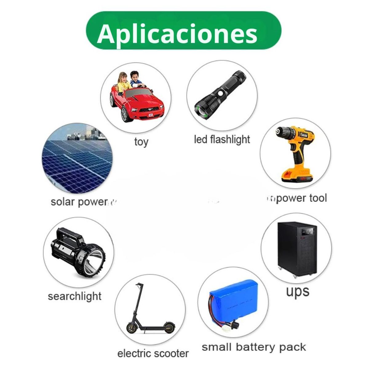CAFINI - Batería recargable de litio 18650 2X PACK  1200mAh