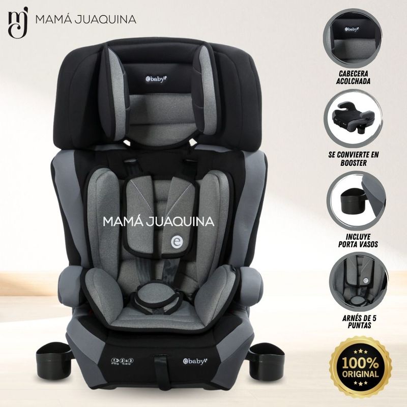 EBABY - Silla de Auto «ELSHER» Edición Limitada Gray