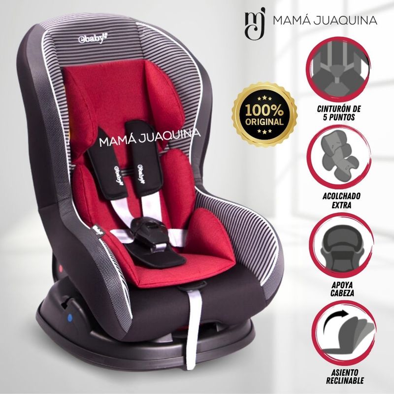 EBABY - Silla de Auto «MONROE» Edición Limitada Red