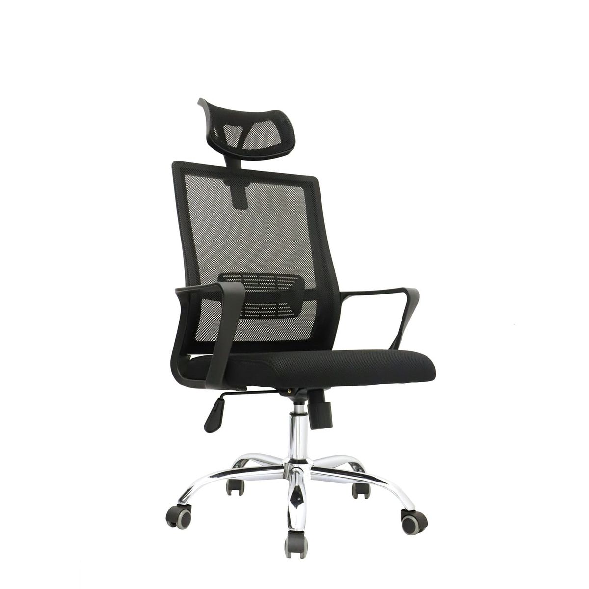 OFIDEAS - Silla de Oficina Giratoria Look Negro Presidente Ofideas