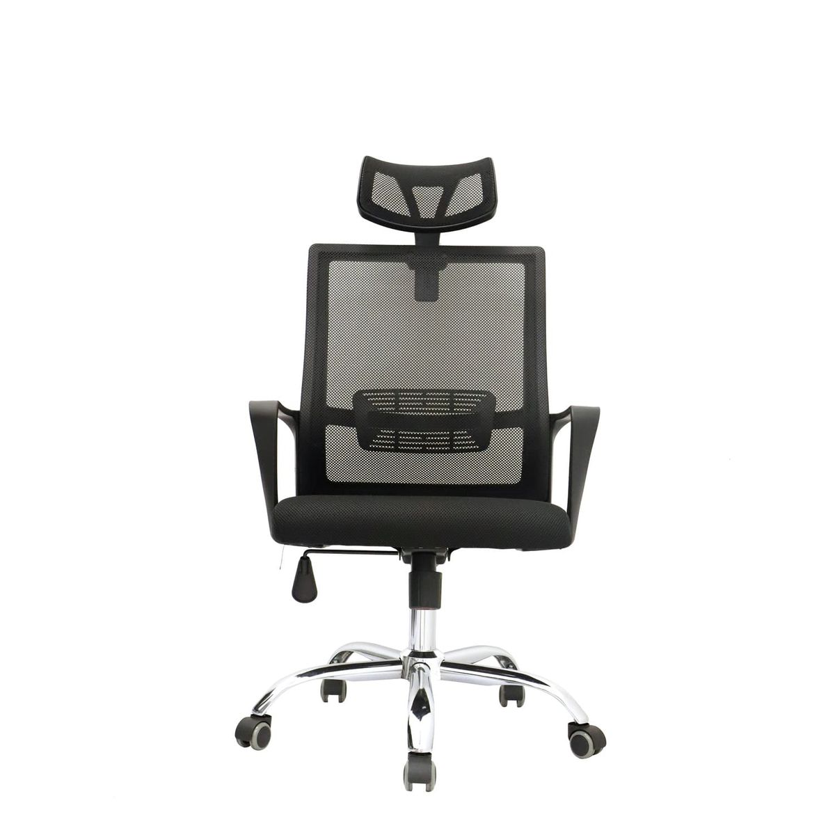 OFIDEAS - Silla de Oficina Giratoria Look Negro Presidente Ofideas