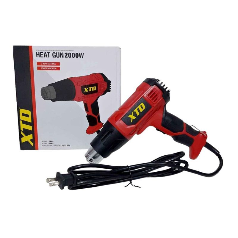 XTD - Pistola De Calor Eléctrica 2000W XTD Con Mango De Silicona