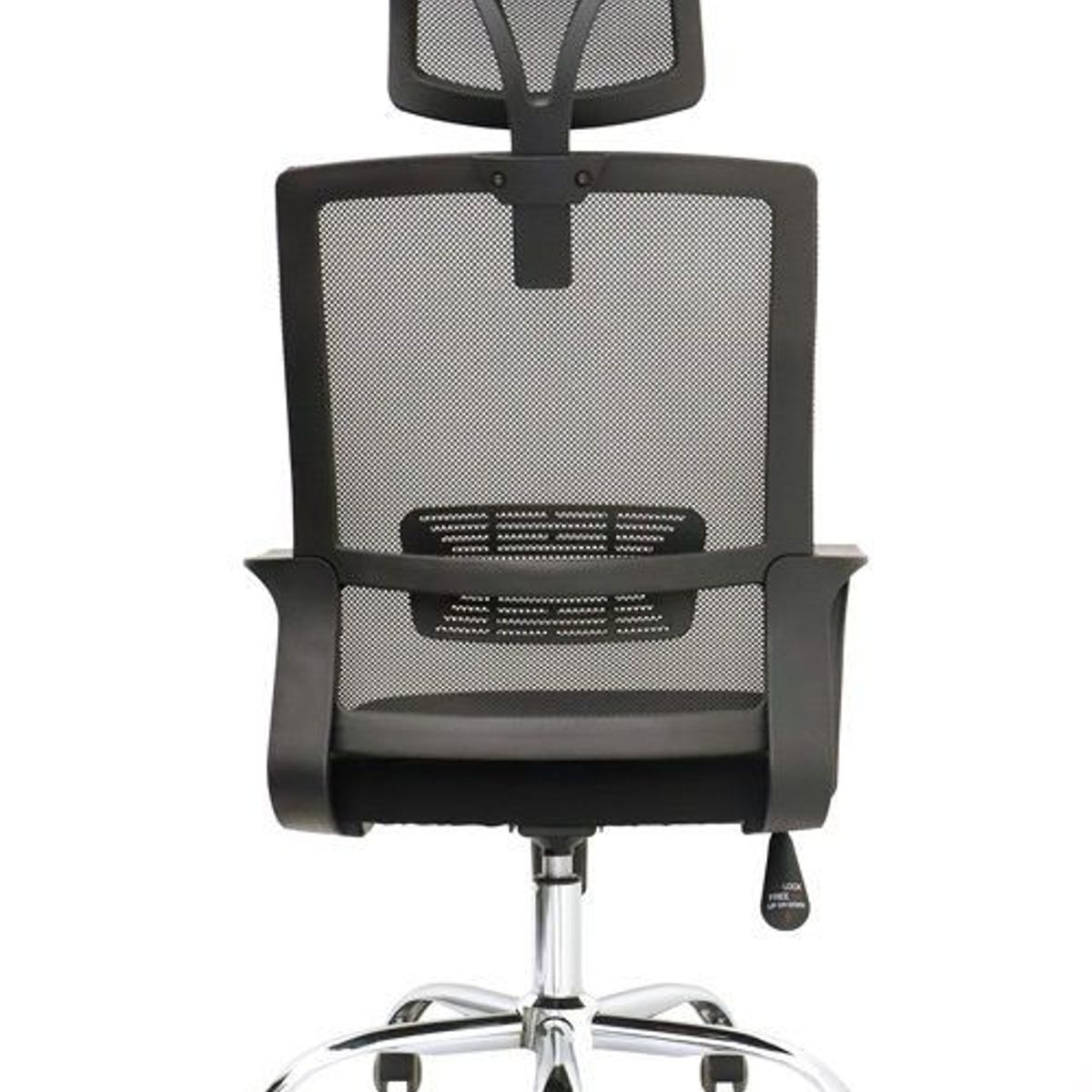 OFIDEAS - Silla de Oficina Giratoria Negro Look Presidente Ofideas