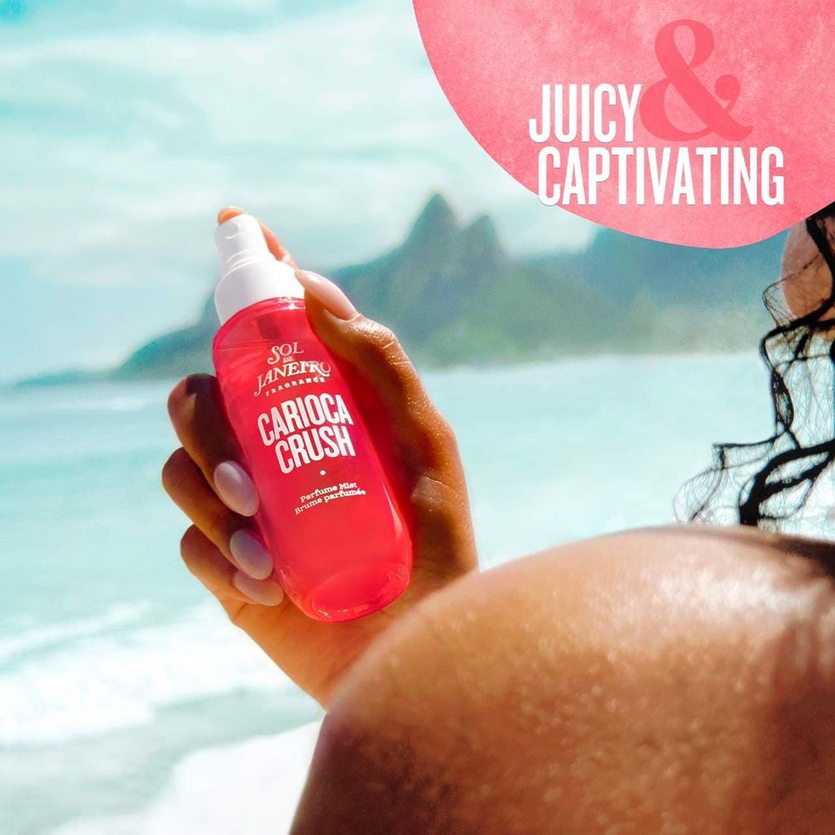 SOL DE JANEIRO - Brazilian 90 ml Carioca Crush Perfume Mist Sol de Janeiro.