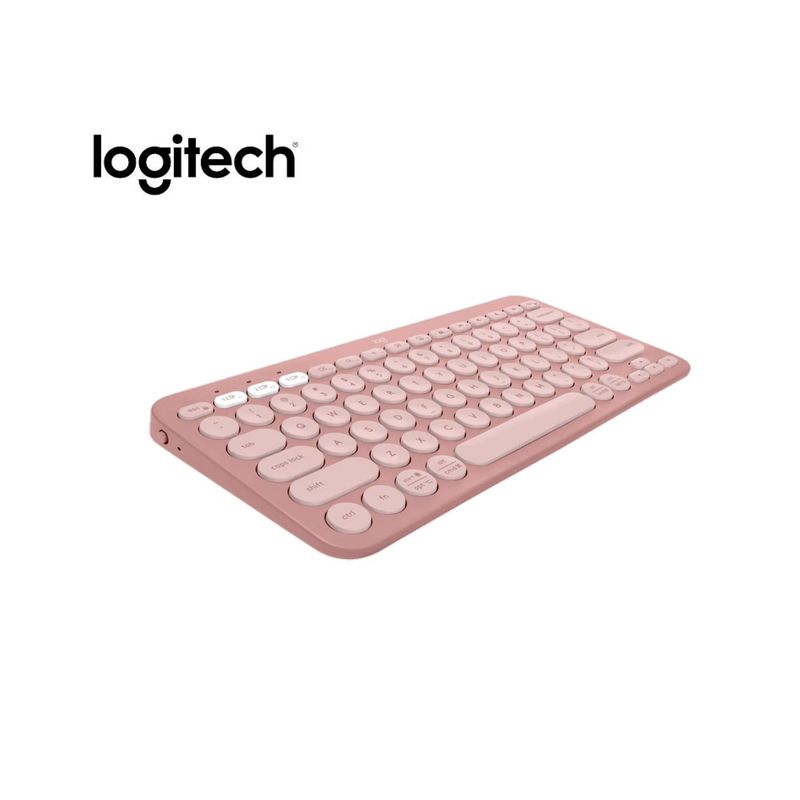 LOGITECH - TECLADO LOGITECH PEBBLE 2 K380S BLUETOOTH/WIRELESS SP ROSE