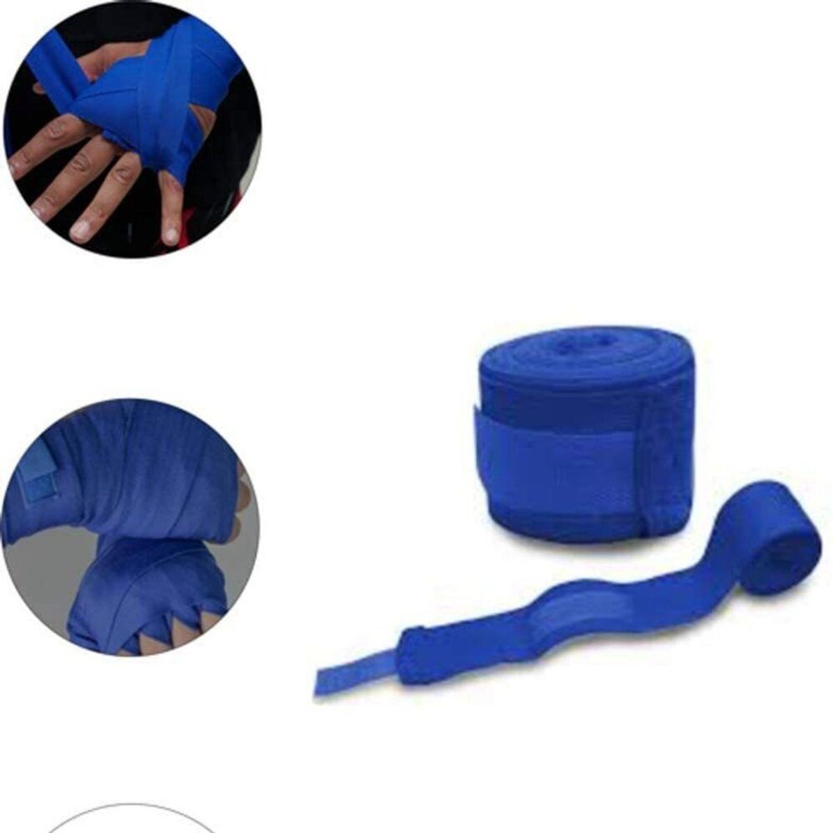 GENERICO - Venda de Boxeo Profesional 3 mt para MMA box - Color Azul