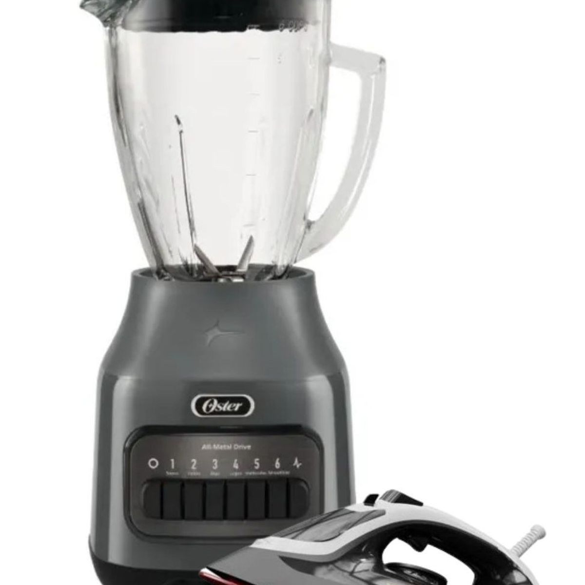 OSTER - Combo Oster Licuadora Blstpeg Gpb + Plancha Gcstac6901