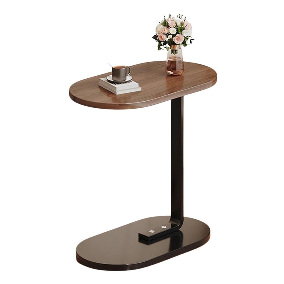 INSPIRA - Mesa Auxiliar Tipo C para Sofá