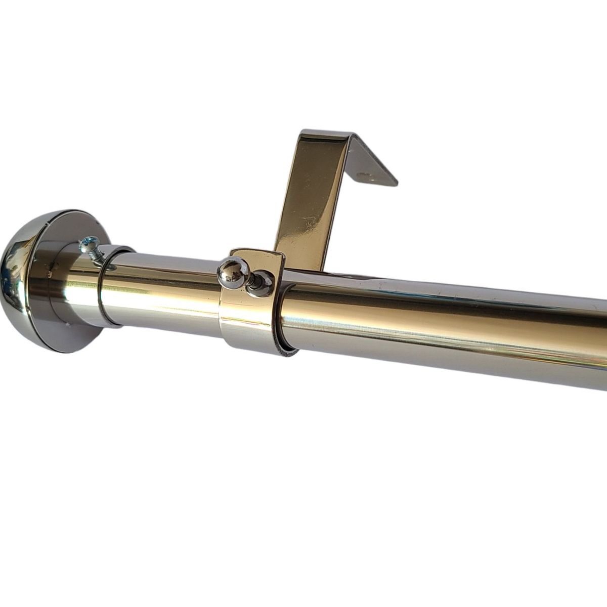 GENERICO - Pack Cortinero de Acero con Hongo de 1.50 MTS 1" - 25 MM