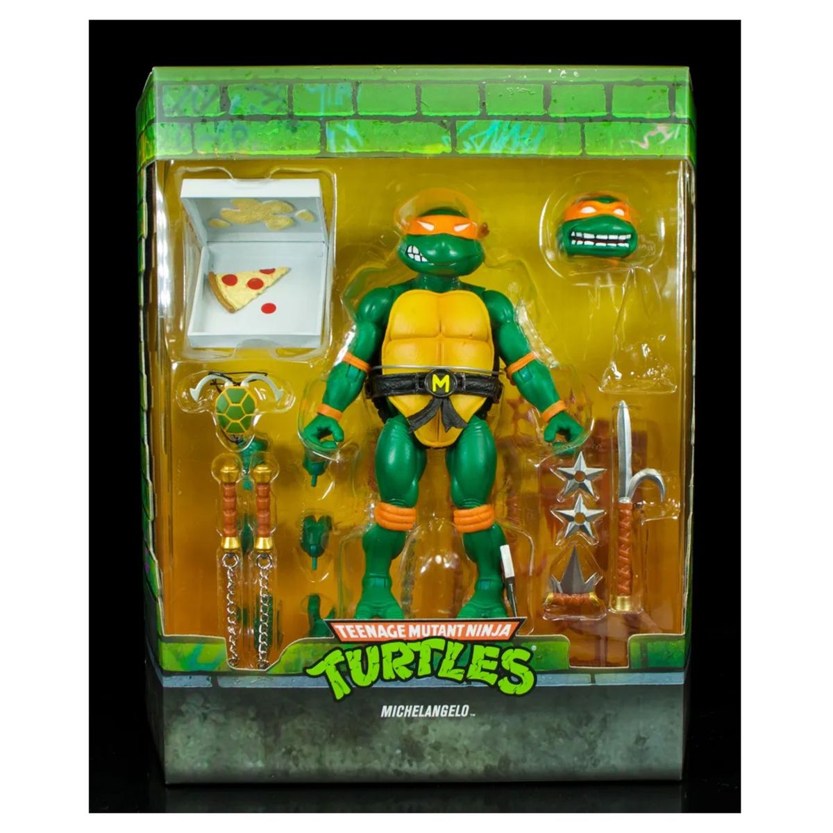 SUPER 7 - Tortugas Ninja Turtles ULTIMATES Michelangelo