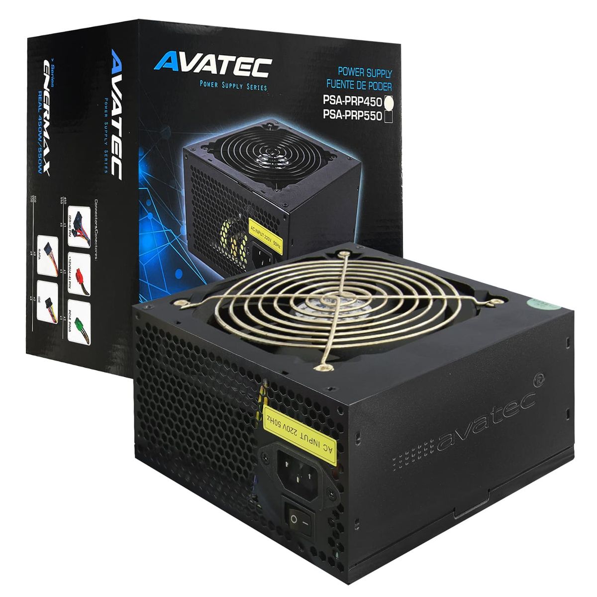 AVATEC - Fuente de Poder Avatec 450w Enermax PRP450W