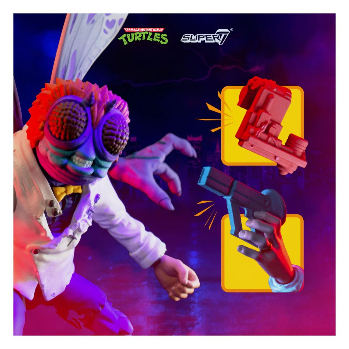 SUPER 7 - Tortugas Ninja Turtles ULTIMATES Baxter Stockman