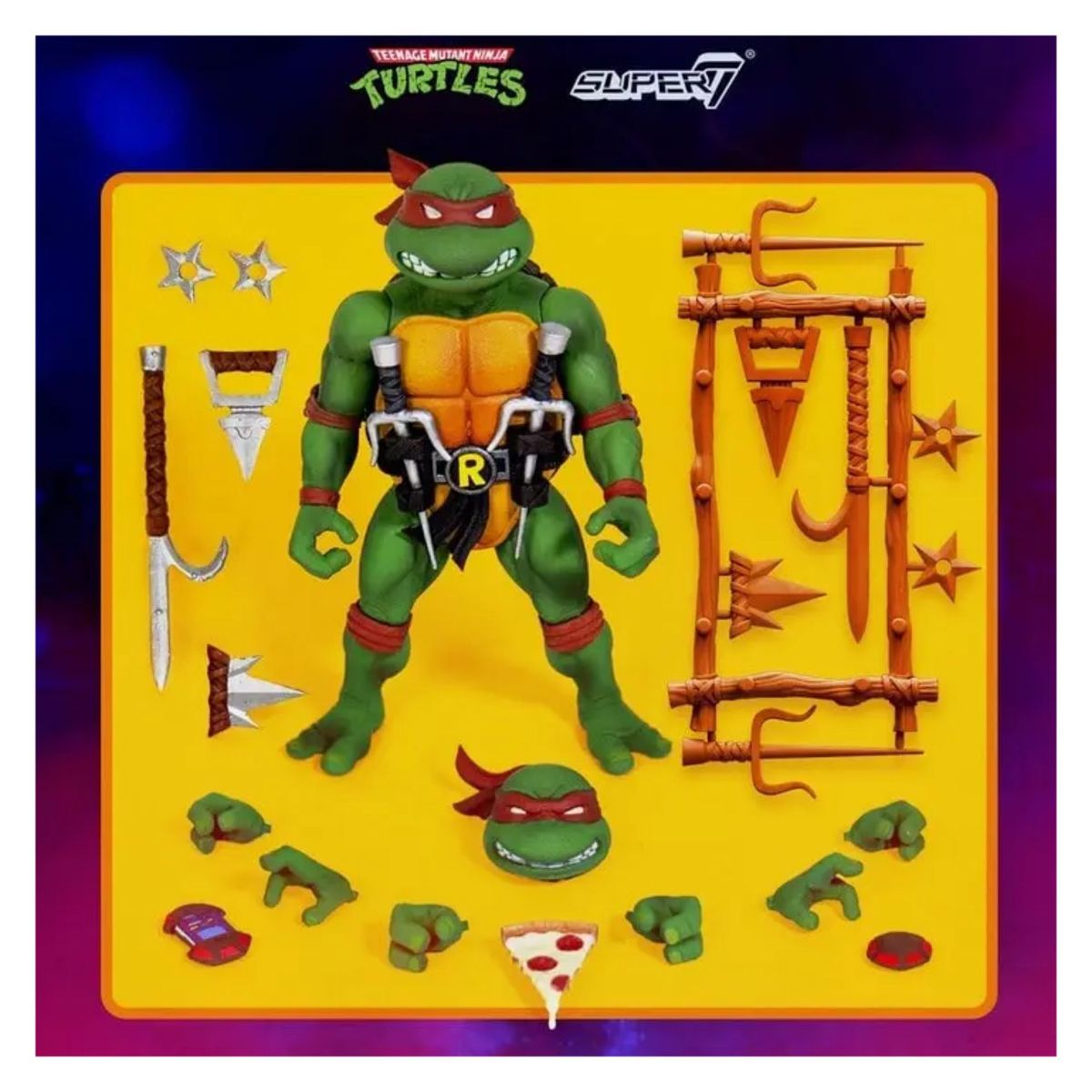 SUPER 7 - Tortugas Ninja Turtles ULTIMATES Raphael