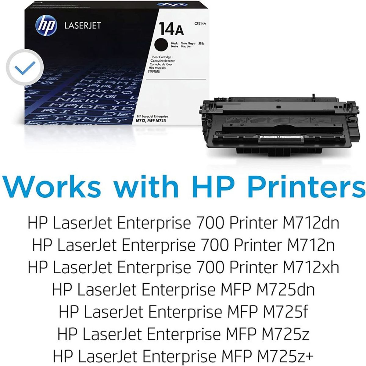 HEWLETT PACKARD - Toner HP CF214A (14A) Negro Original 10.000 páginaS