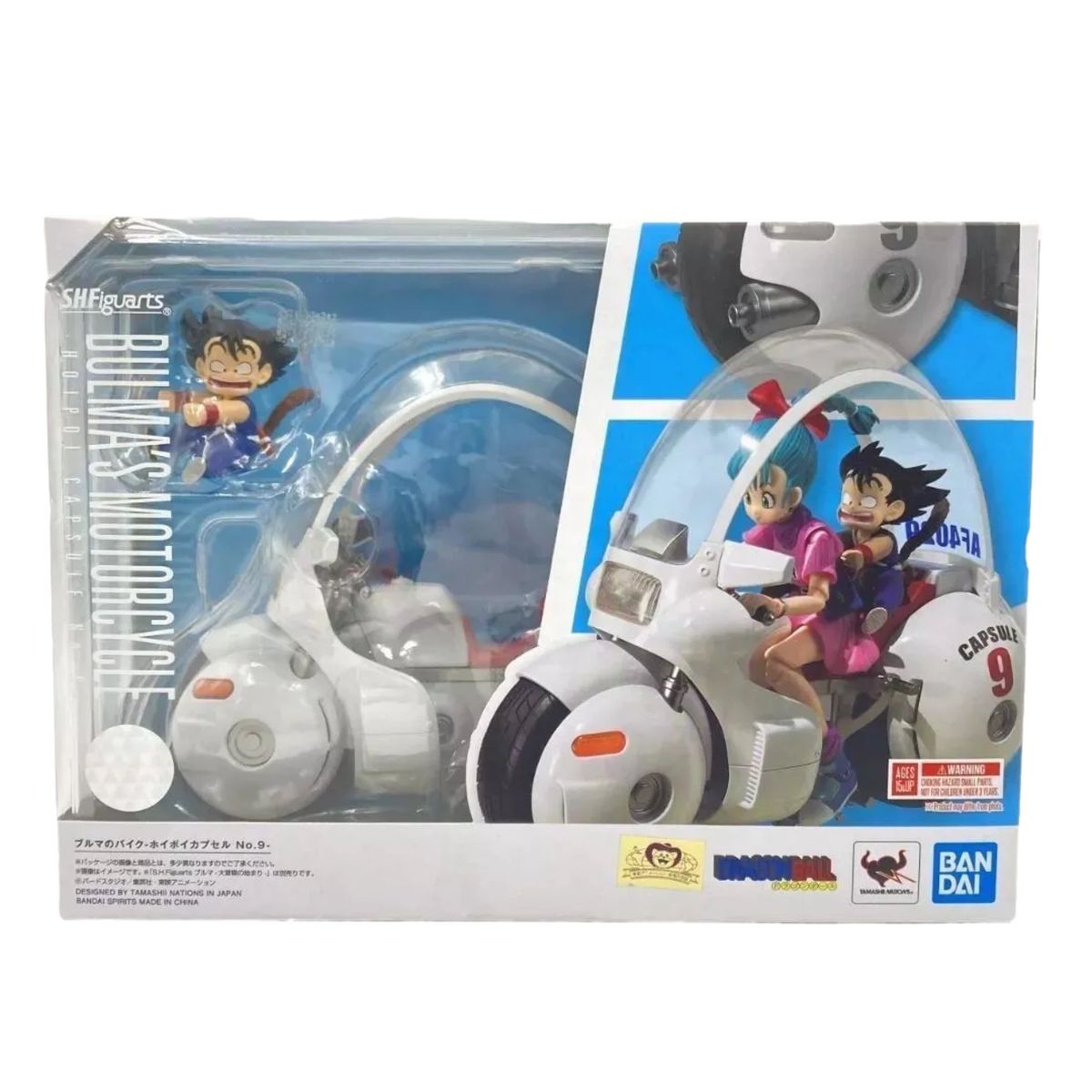 BANDAI - Dragon Ball SH Figuarts Moto Bulma Capsule No. 9 Motorcycle
