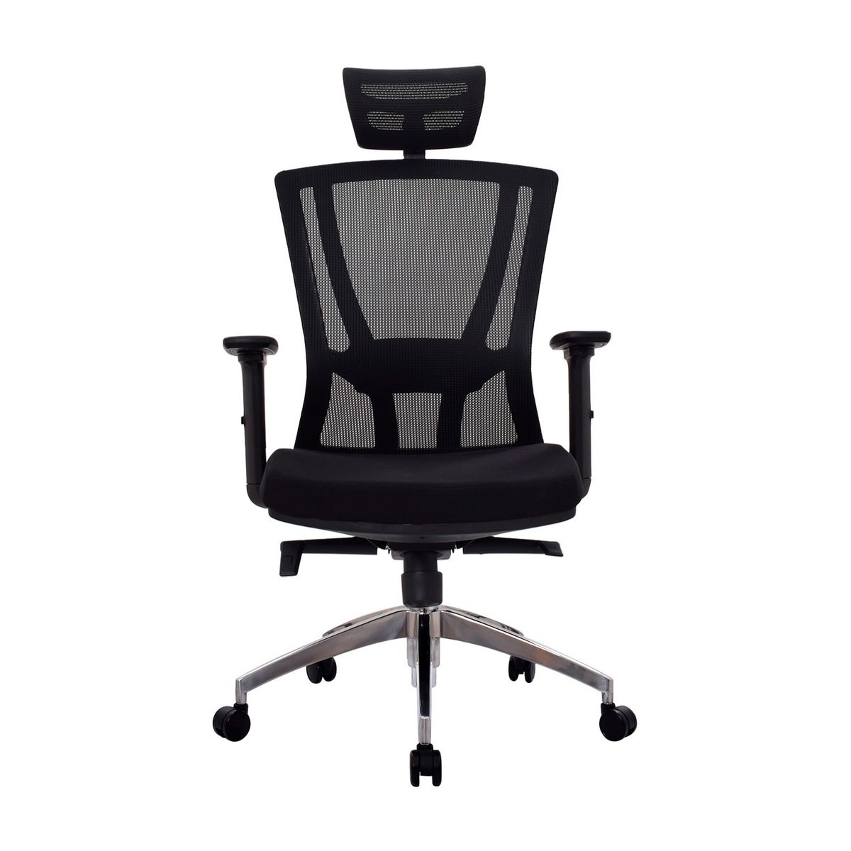 OFIDEAS - Silla Ergonómica Reclinable Negro Winner Presidente Ofideas