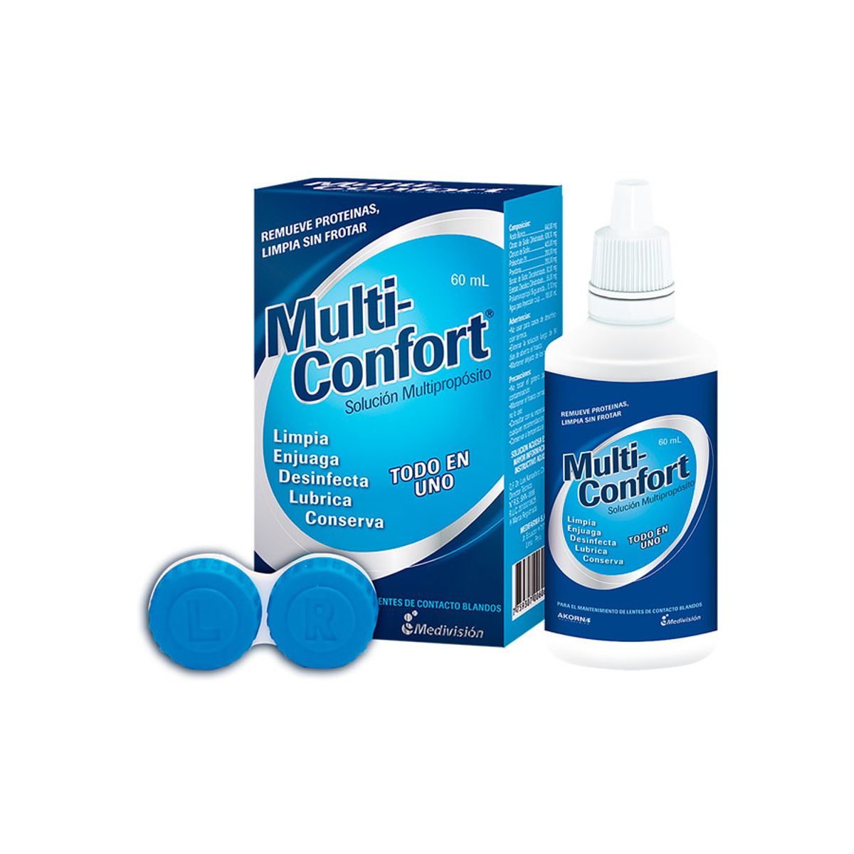 GENERICO - LIMPIADOR PARA LENTES DE CONTACTO BLANDO