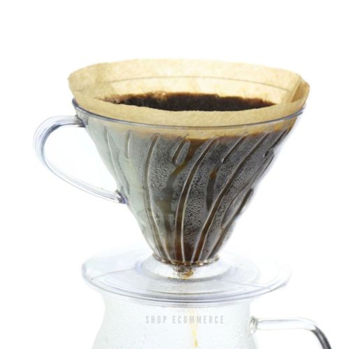 GENERICO - V60 en resina dripper transparente 2-4 tazas
