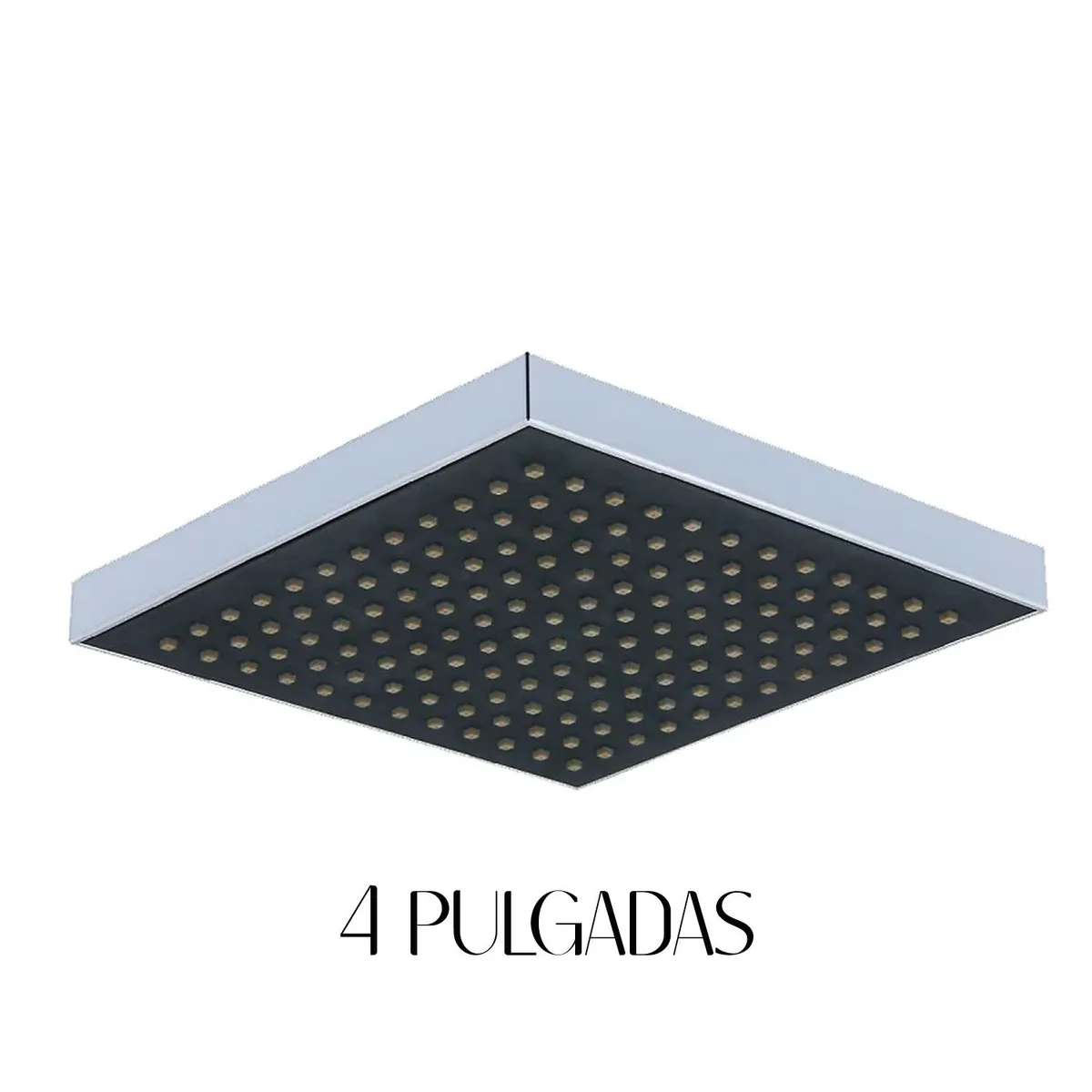 GENERICO - Difusor Cabeza Ducha Española 4" para agua caliente y fría