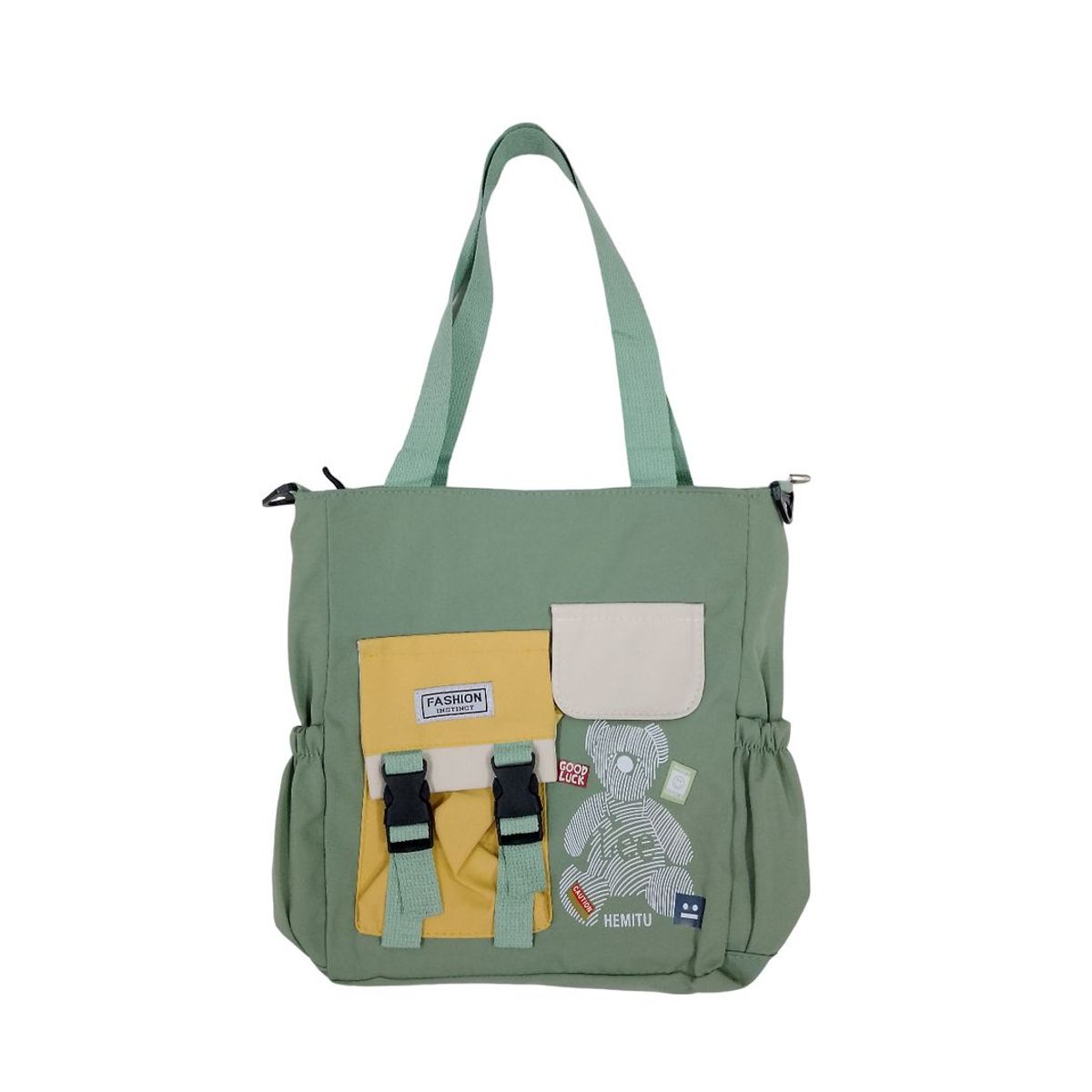 GENERICO - Bolso Kawaii Osito - Verde