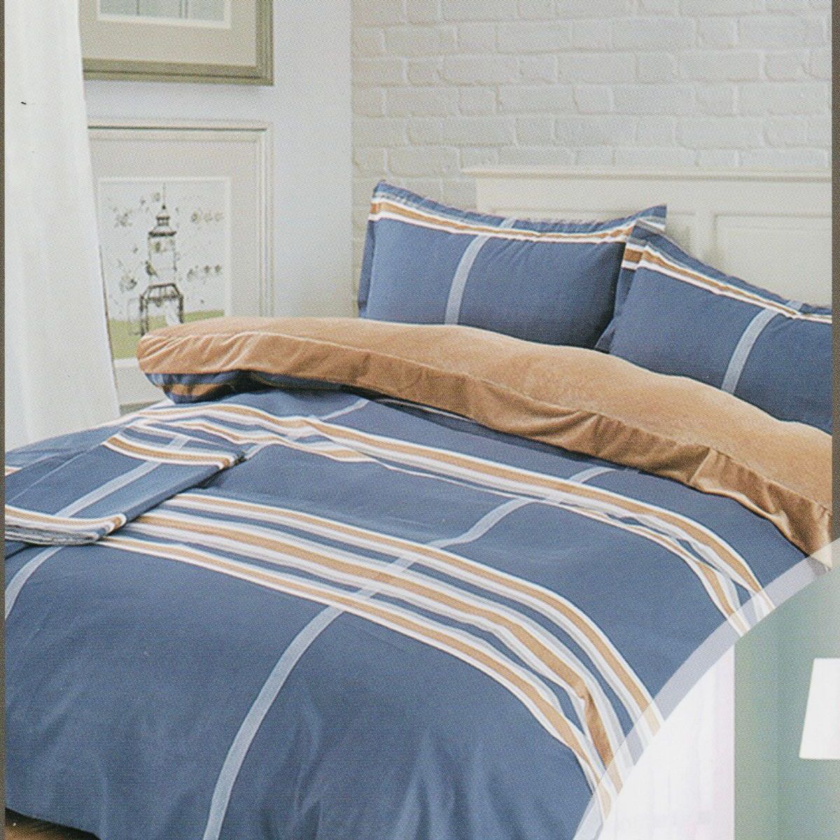 MINGDA - Set de Edredón King Skin + Sabanas + Fundas de 5 piezas