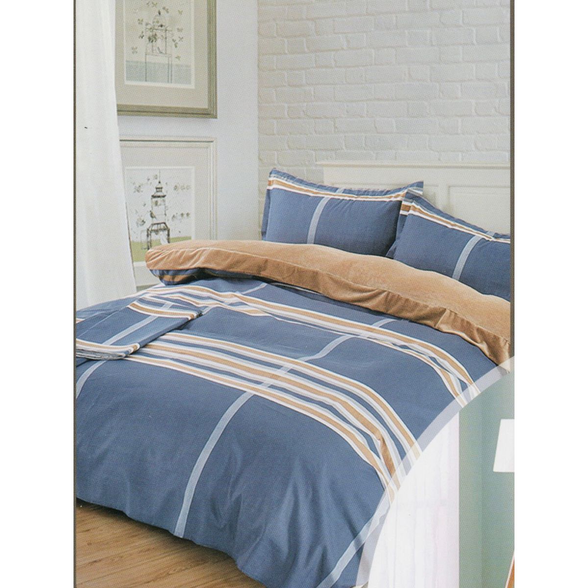 MINGDA - Set de Edredón King Skin + Sabanas + Fundas de 5 piezas