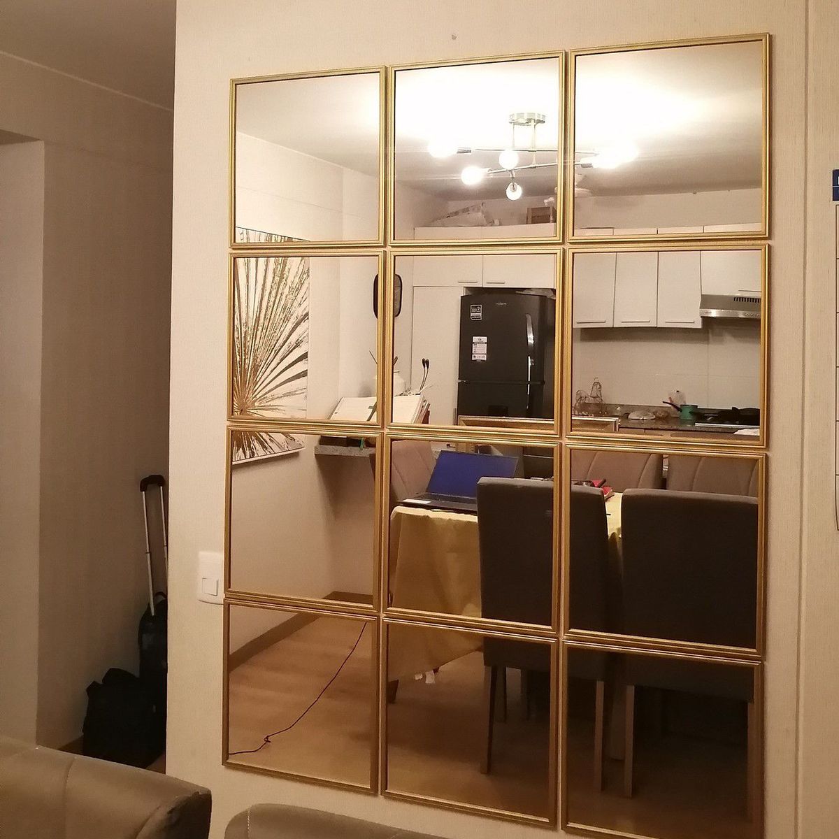 LUMINAR BRILLO & LUZ - Espejos decorativos tipo ventana 122x163cm