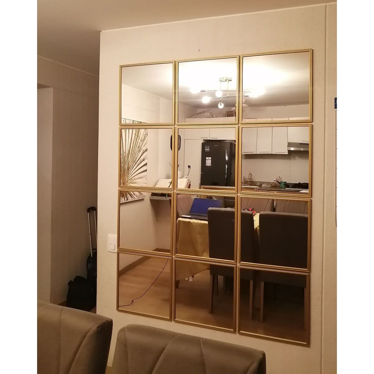 LUMINAR BRILLO & LUZ - Espejos decorativos tipo ventana 122x163cm